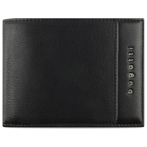 bugatti Nome Portfel Ochrona RFID Skórzany 13 cm