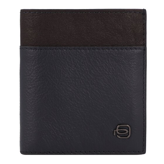 Piquadro Black Square Etui na karty kredytowe Ochrona RFID Skórzany 9 cm