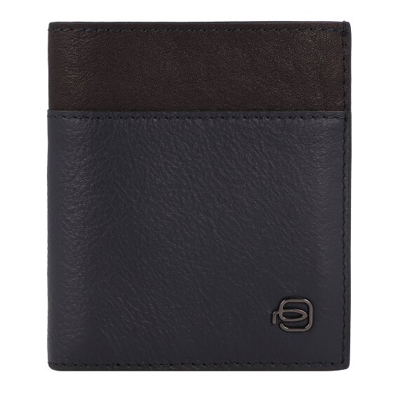 Piquadro Black Square Etui na karty kredytowe Ochrona RFID Skórzany 9 cm