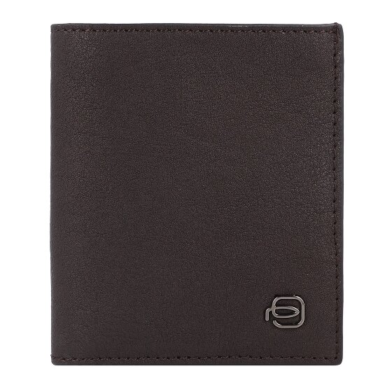 Piquadro Black Square Etui na karty kredytowe Ochrona RFID Skórzany 9 cm