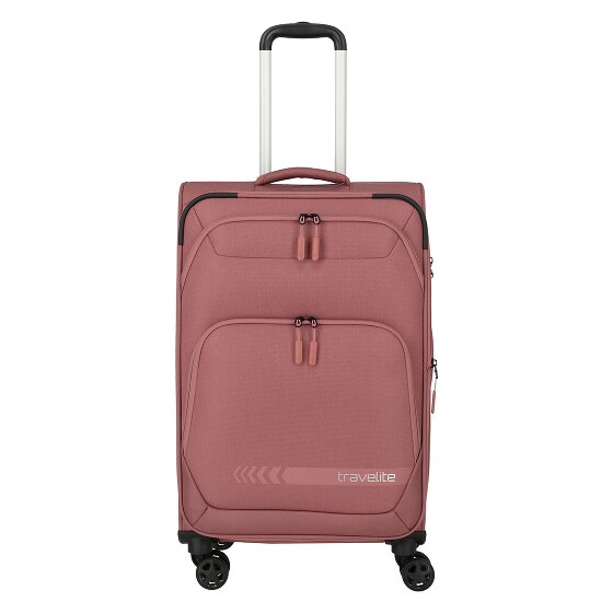 Travelite Kick Off 4 kółka Walizka M 67 cm z funkcją poszerzenia
