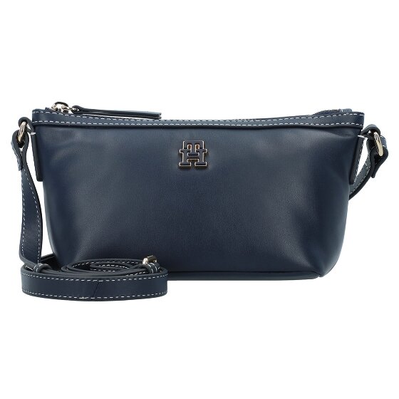 Tommy Hilfiger TH Monoplay Leather Torba na ramię Skórzany 18 cm