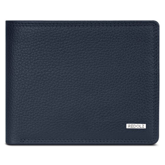 Redolz Leather Essentials QF portfel RFID skórzany rozkładany 12 cm