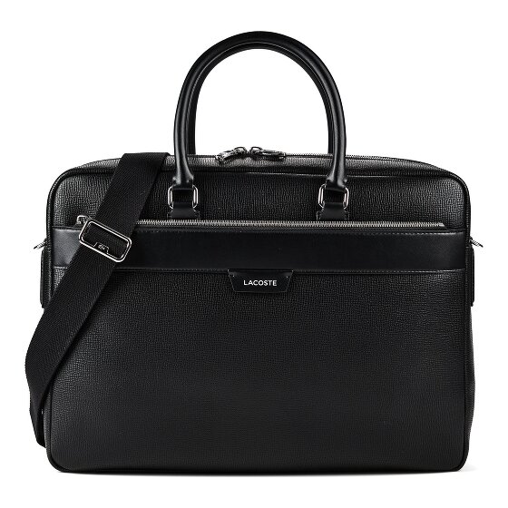 Lacoste Ossian Teczka Skóra 41 cm Komora na laptopa