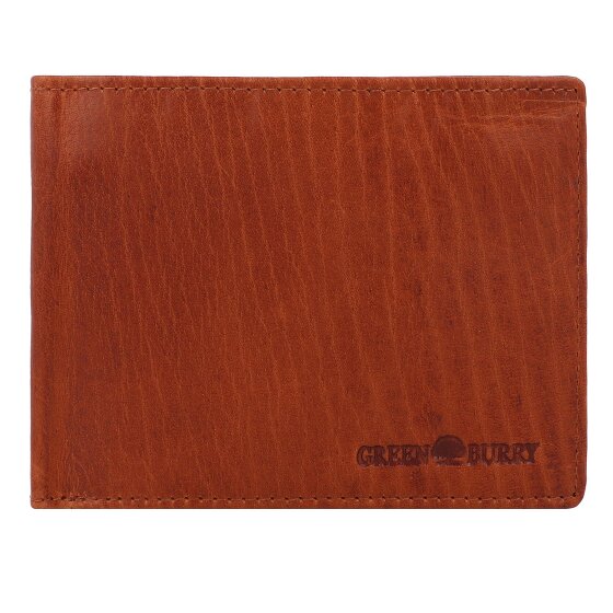 Greenburry House of Norway Portfel Ochrona RFID Skórzany 13 cm