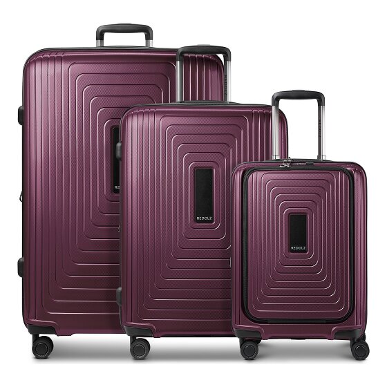 Redolz Essentials 14 4 kółka Zestaw walizek 3-części z funkcją poszerzenia