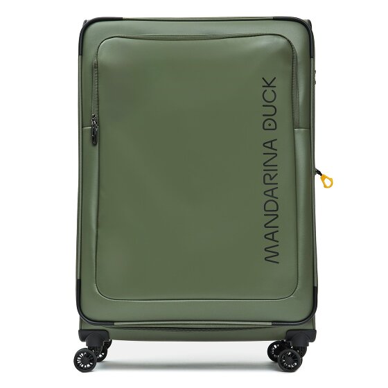 Mandarina Duck Eco Coated 4 kółka Walizka XL 83 cm z plisą rozprężną