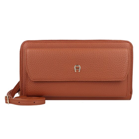 AIGNER Kopertówka Skórzany 20 cm