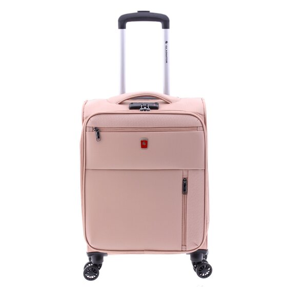 Gladiator 3700 4 kółka Walizka kabinowy 55 cm z plisą rozprężną