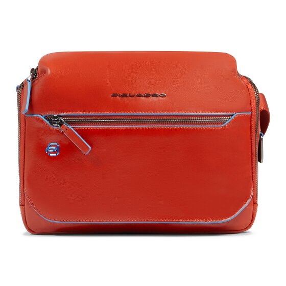 Piquadro Blue Square Torba na ramię Skórzany 27 cm