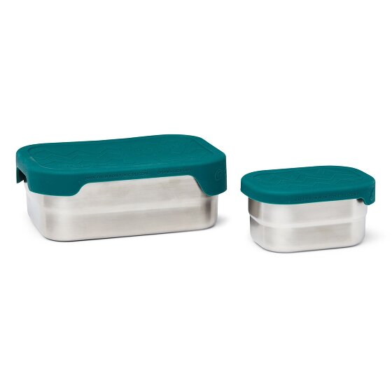 Ergobag Zestaw Lunch Box ze stali nierdzewnej 2szt. 17 cm