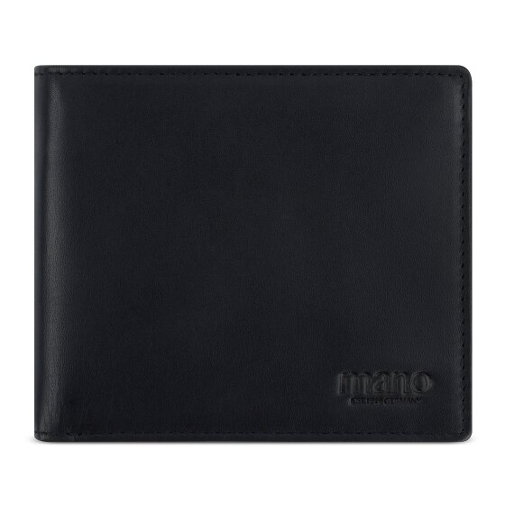 mano Don Andrea Portfel Ochrona RFID Skórzany 12 cm
