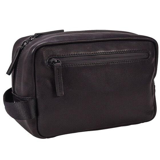 Leonhard Heyden Den Haag Kosmetyczka Skórzany 23 cm