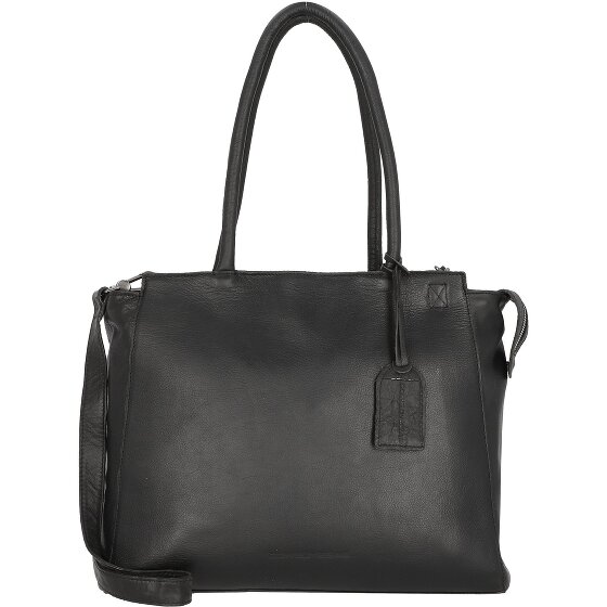 Cowboysbag Skórzana torba na ramię Evi 41 cm z przegrodą na laptopa