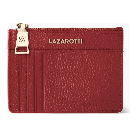 Lazarotti Skórzane etui na klucze Bologna Skórzane etui na klucze 11,5 cm z przegródką na przywieszkę powietrzną