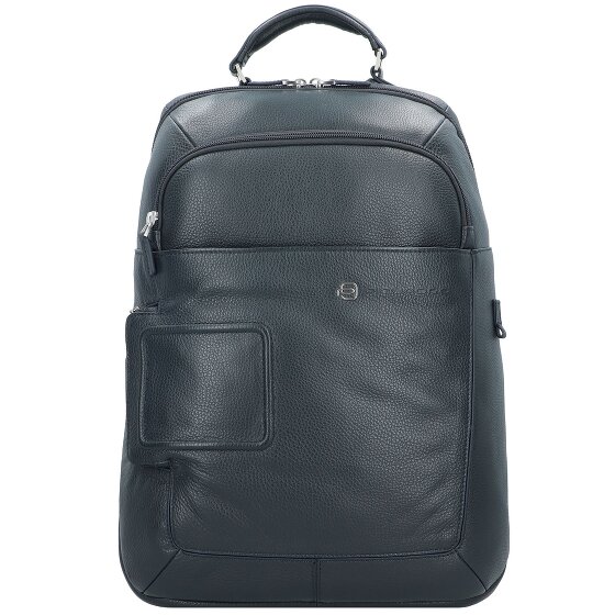 Piquadro Vibe Plecak Skórzany 42.5 cm Komora na laptopa