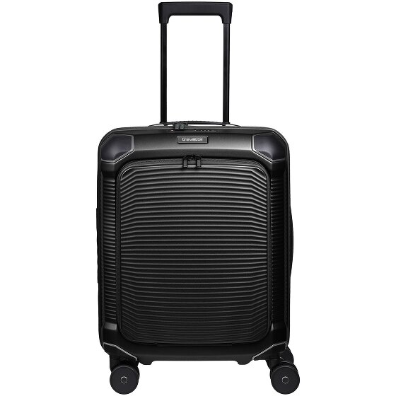 Travelite Millennium 4 kółka Walizka kabinowy 55 cm Komora na laptopa