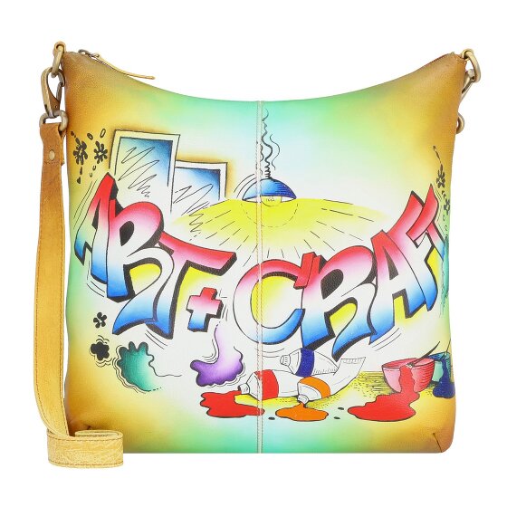 Greenland Nature Art+Craft Torba na ramię skórzana 34 cm