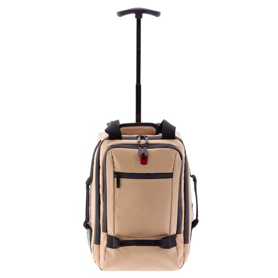 Gladiator 3900 2 kółka Walizka z plecakiem 40 cm Komora na laptopa