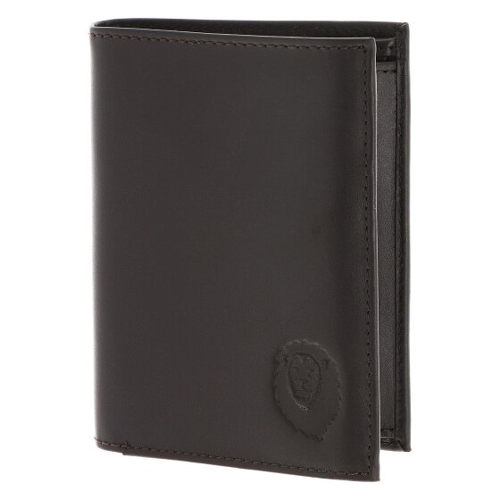 oxmox Leather Portfel Ochrona RFID Skóra 10 cm