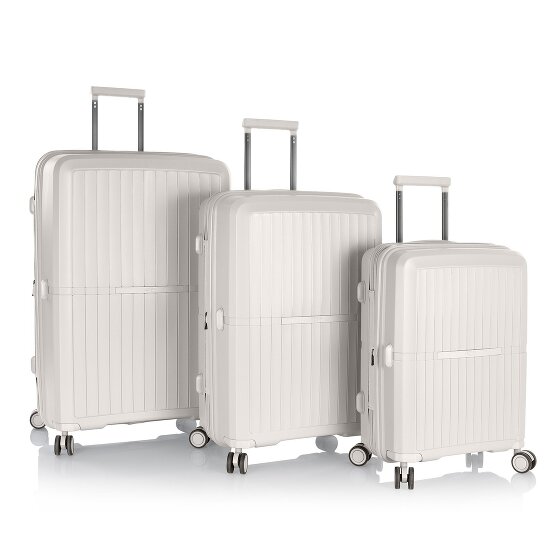 Heys AirLite 4 kółka Zestaw walizek 3-części z plisą rozprężną