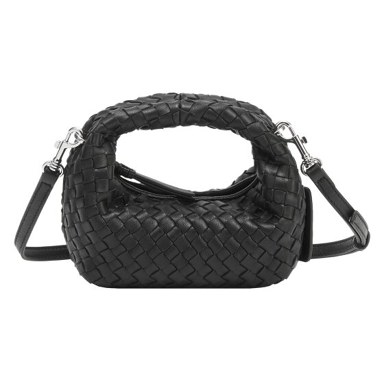 LES VISIONNAIRES Greta Micro weave Torba Skóra 20 cm