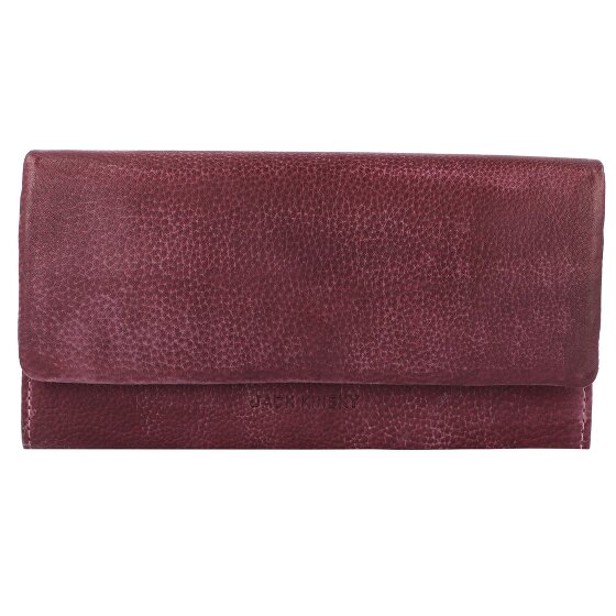 Jack Kinsky Skórzany portfel Nassau 19 cm