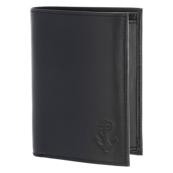 oxmox Leather Portfel Ochrona RFID Skóra 13 cm