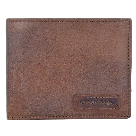 Greenland Nature Soft & Safe Wallet RFID Leather 12 cm