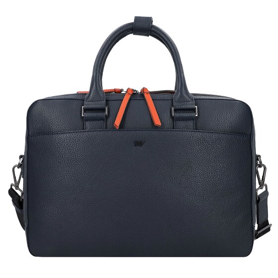 Braun Büffel Novara Teczka Skórzany 42 cm Komora na laptopa