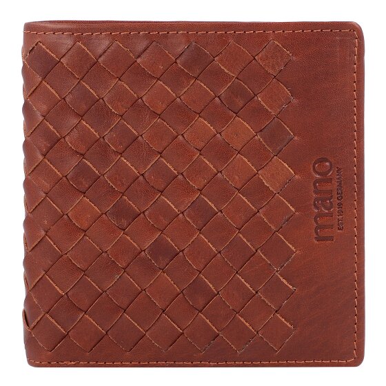 mano Don Luca Portfel skórzany 10,5 cm