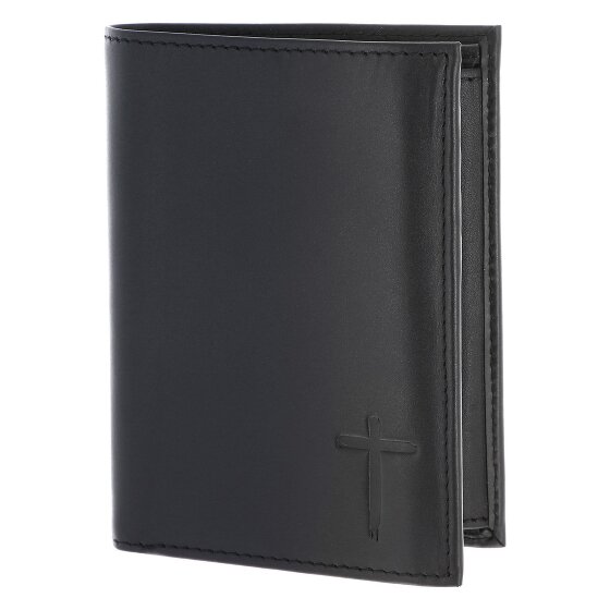 oxmox Leather Portfel Ochrona RFID Skóra 13 cm