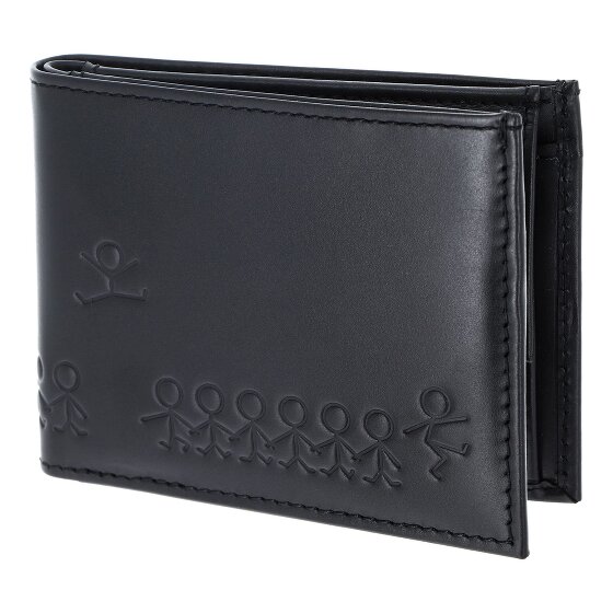 oxmox Leather Portfel Ochrona RFID Skóra 11 cm