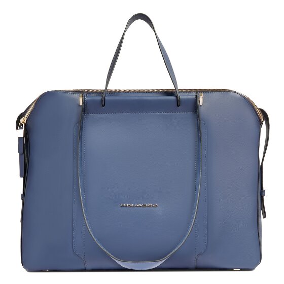 Piquadro Koło torba na laptopa skórzana 40 cm przegroda na laptopa