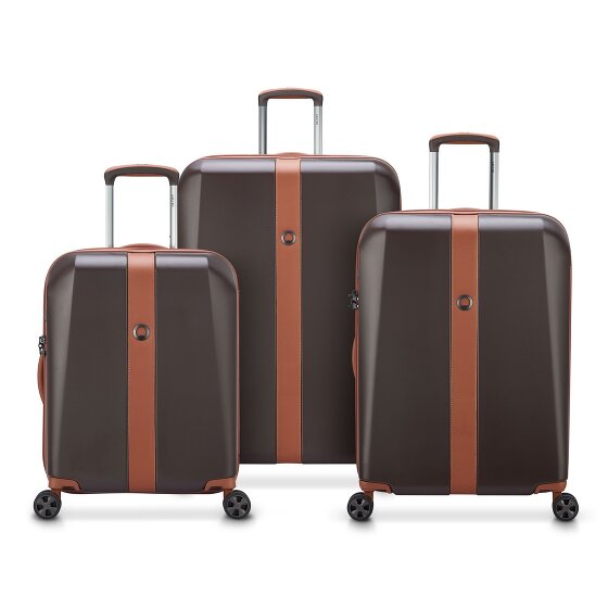 Delsey Paris Promenade Hard 2.0 4 kółka Zestaw walizek 3-części
