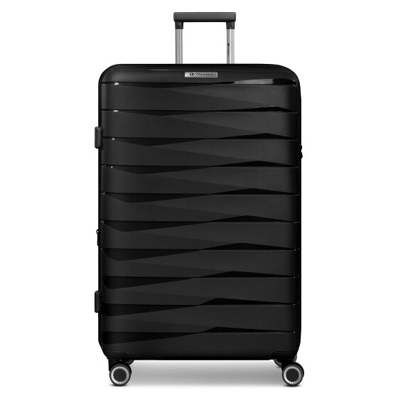 Franky London 4 kółka Walizka L 74 cm z plisą rozprężną