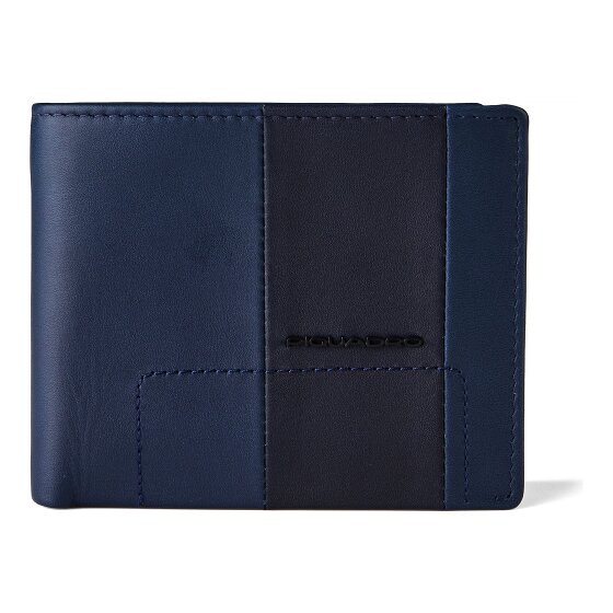 Piquadro Finn Portfel Ochrona RFID Skórzany 11 cm
