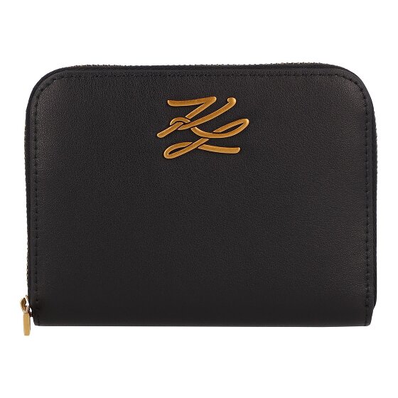 Karl Lagerfeld Autograph Portfel Skórzany 13 cm