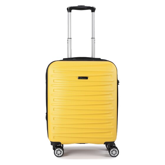 Benzi 5493 4 kółka Walizka kabinowy S 53 cm z plisą rozprężną