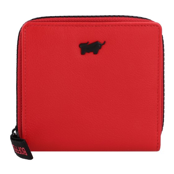 Braun Büffel Capri Portfel Ochrona RFID Skórzany 11 cm