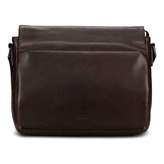 Jost London Torba typu Messenger Skóra 34 cm Komora na laptopa