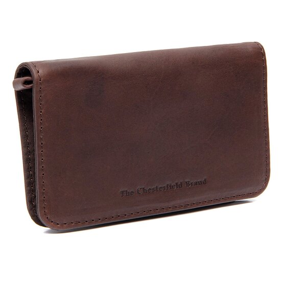 The Chesterfield Brand Maplewood Futerał na okulary Skórzany 3 cm