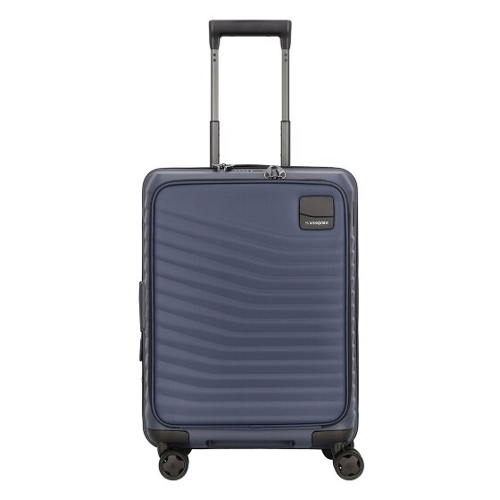 Samsonite Intuo 4 kółka Walizka kabinowy 55 cm Komora na laptopa z plisą rozprężną