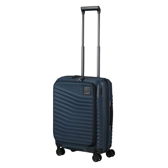 Samsonite Intuo 4 kółka Walizka kabinowa 55 cm Komora na laptopa z funkcją poszerzenia