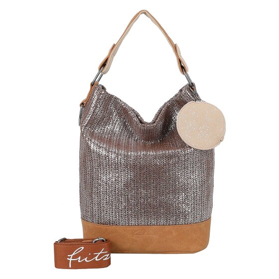 Fritzi aus Preußen Limited Painted Straw Torba na ramię 27 cm