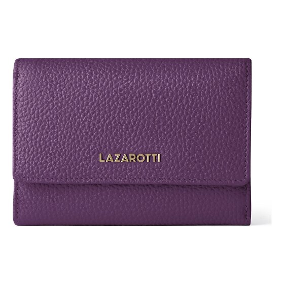 Lazarotti Portfel Bologna Leather XL z kieszenią zapinaną na zamek dookoła, Skóra, 14 cm