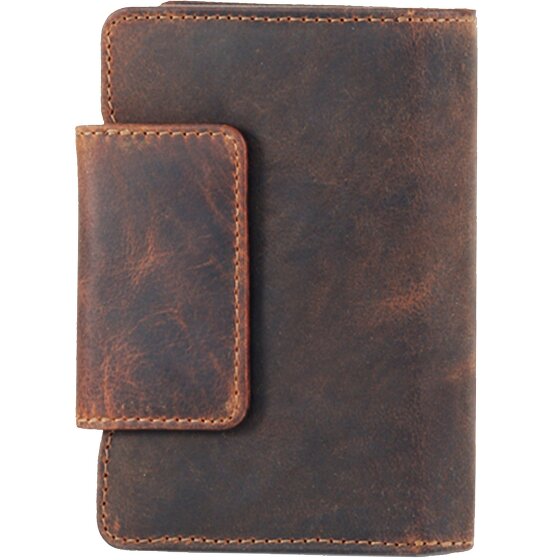 Greenland Nature Montana portfel skórzany 10 cm kieszeń na telefon komórkowy