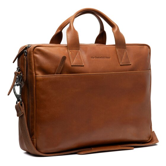 The Chesterfield Brand Frazer Teczka Skórzany 38 cm Komora na laptopa