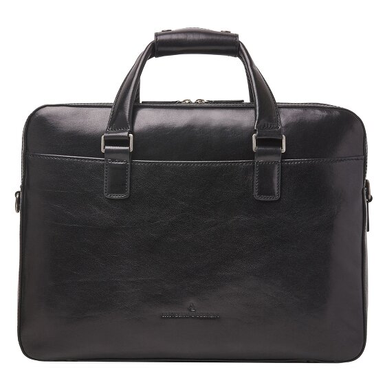 Castelijn & Beerens Paul Briefcase Leather 41 cm Komora na laptopa