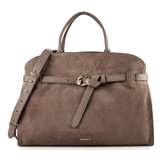 Coccinelle Sabine Suede Torba Skóra 43 cm